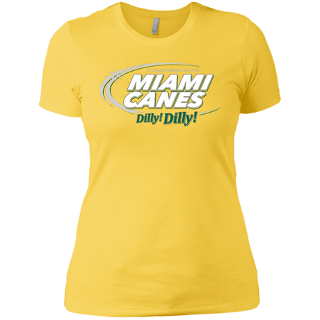 T-Shirts Vibrant Yellow / X-Small Miami Dilly Dilly Women's Premium T-Shirt