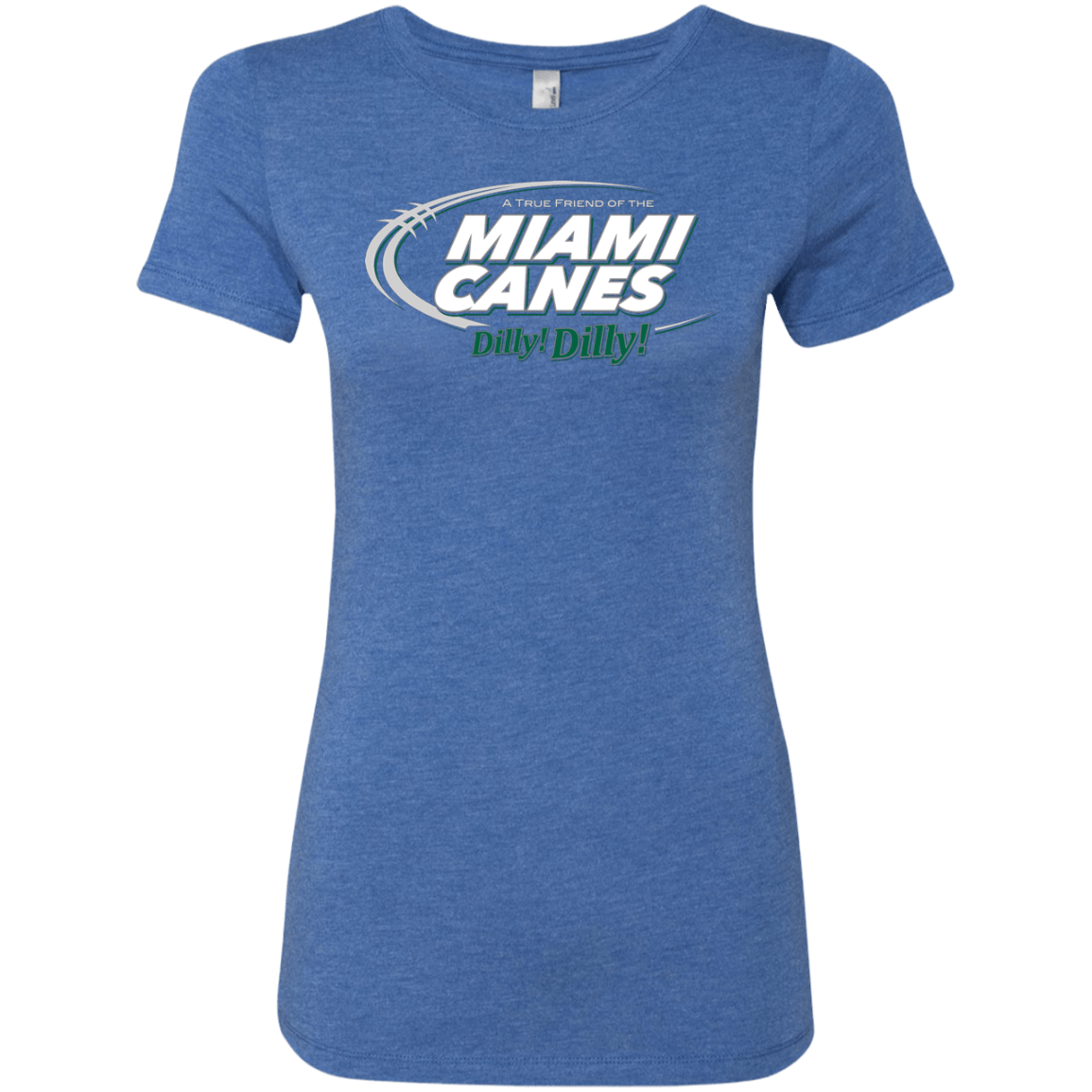 T-Shirts Vintage Royal / Small Miami Dilly Dilly Women's Triblend T-Shirt