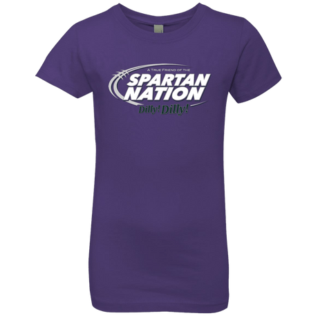 T-Shirts Purple Rush / YXS Michigan State Dilly Dilly Girls Premium T-Shirt