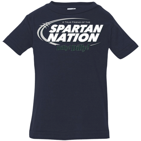 T-Shirts Navy / 6 Months Michigan State Dilly Dilly Infant Premium T-Shirt