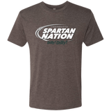 T-Shirts Macchiato / Small Michigan State Dilly Dilly Men's Triblend T-Shirt