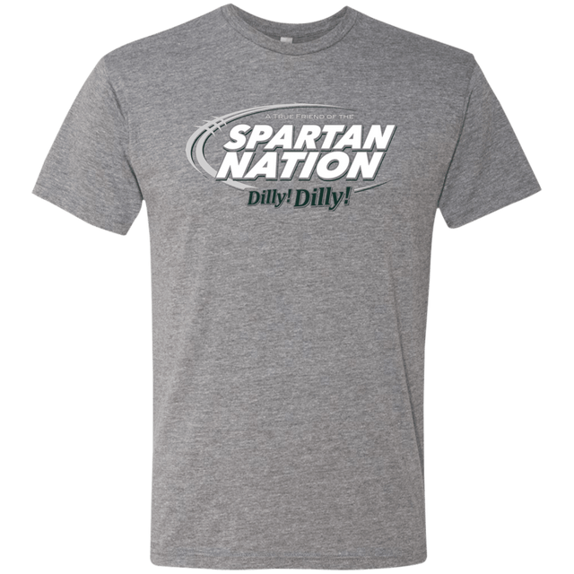 T-Shirts Premium Heather / Small Michigan State Dilly Dilly Men's Triblend T-Shirt
