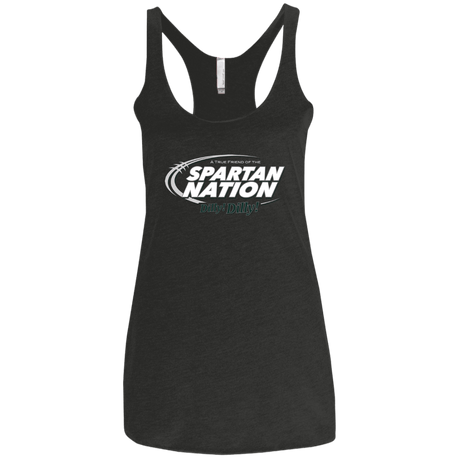 T-Shirts Vintage Black / X-Small Michigan State Dilly Dilly Women's Triblend Racerback Tank