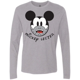 T-Shirts Heather Grey / Small Mickey Lecter Men's Premium Long Sleeve