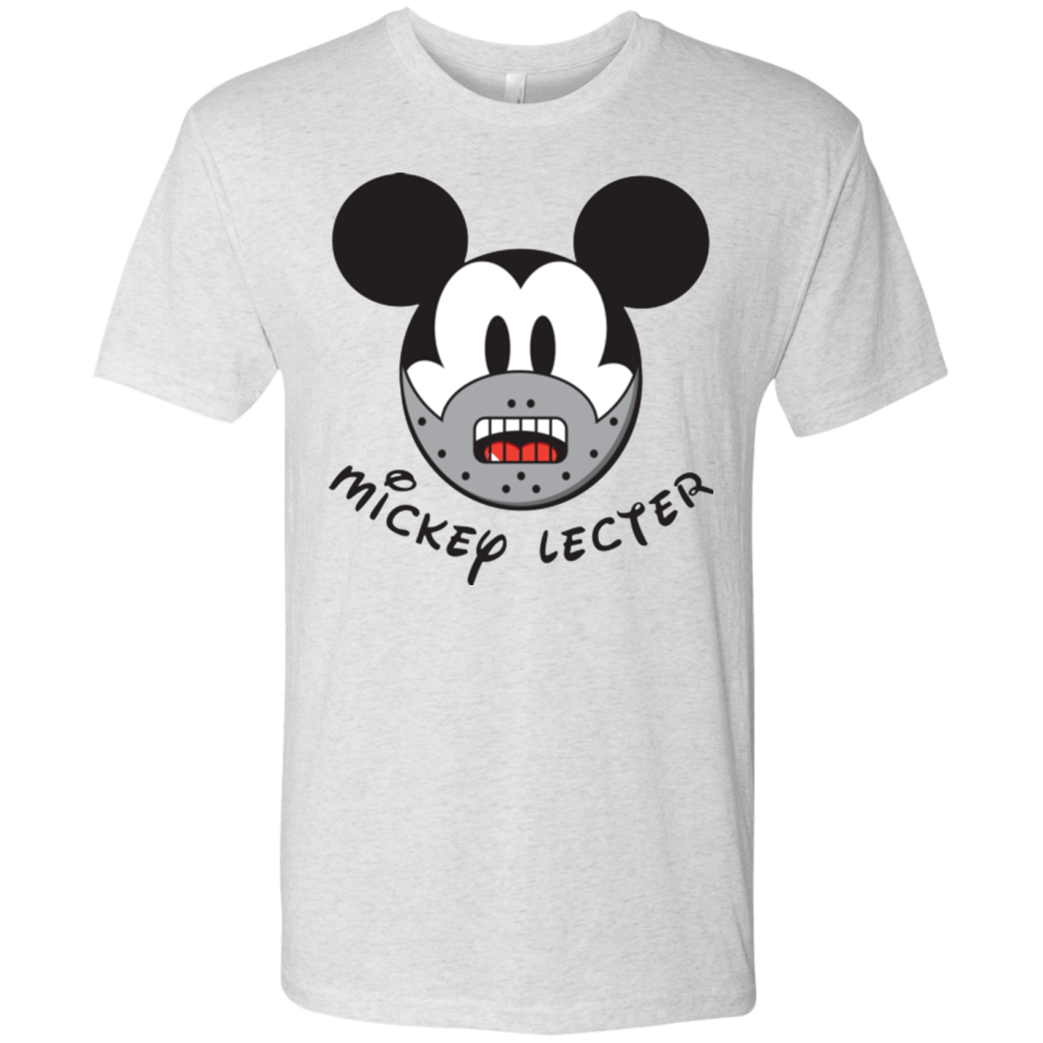 T-Shirts Heather White / Small Mickey Lecter Men's Triblend T-Shirt