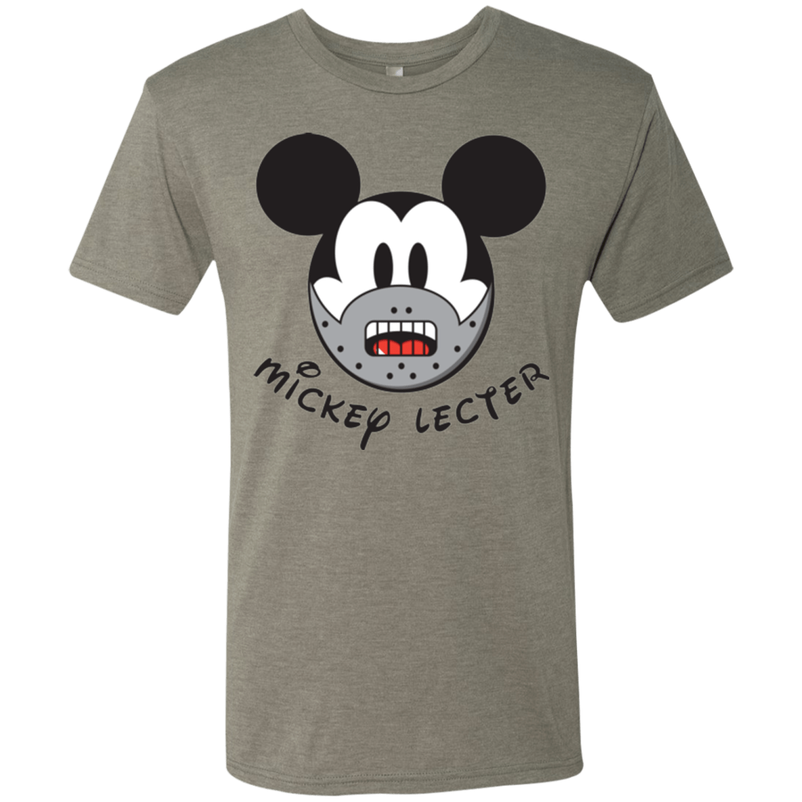 T-Shirts Venetian Grey / Small Mickey Lecter Men's Triblend T-Shirt