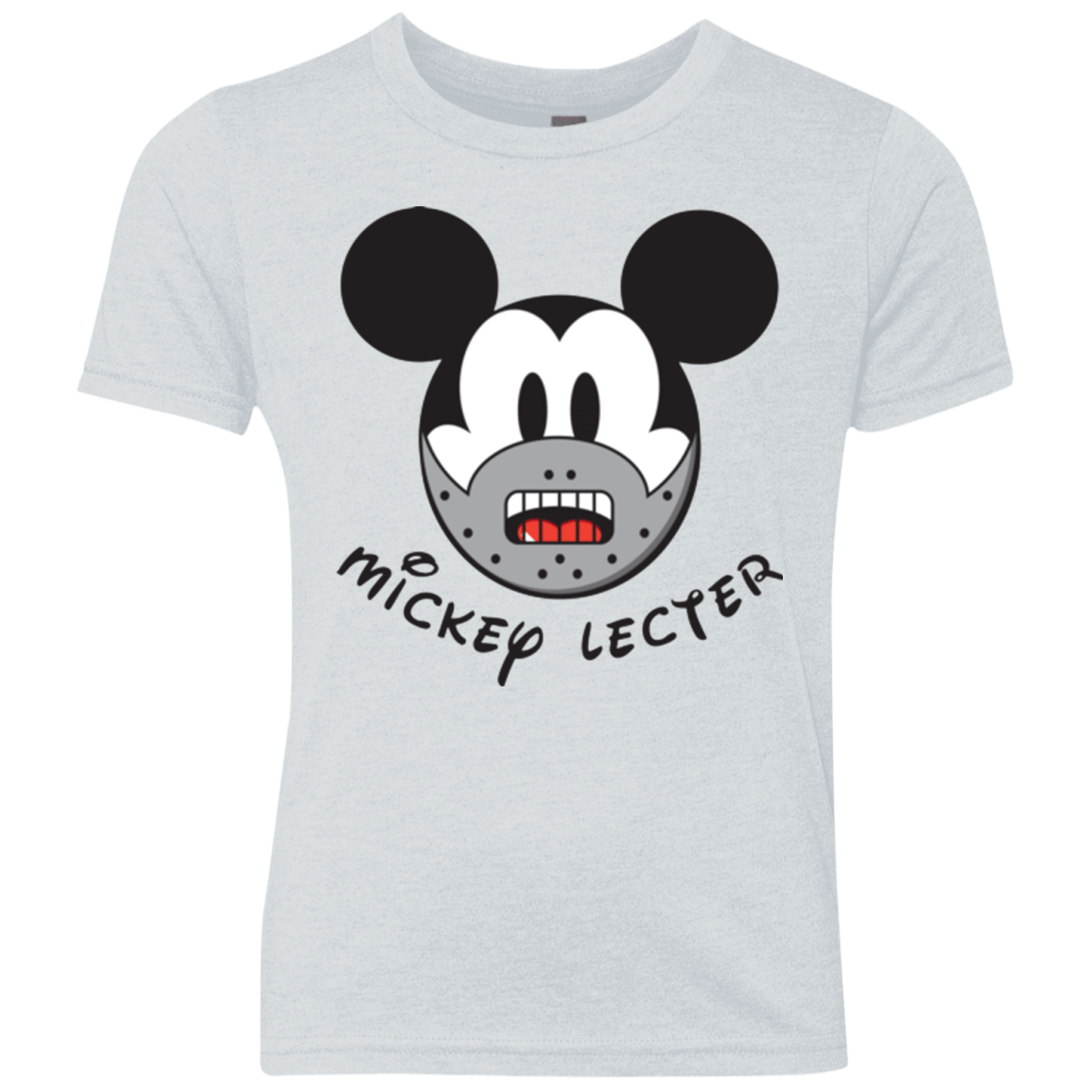 T-Shirts Heather White / YXS Mickey Lecter Youth Triblend T-Shirt