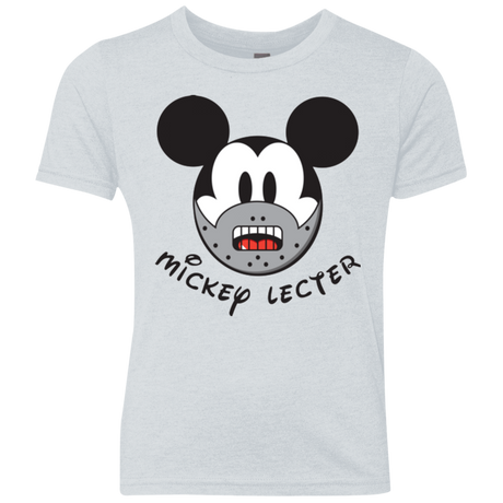 T-Shirts Heather White / YXS Mickey Lecter Youth Triblend T-Shirt