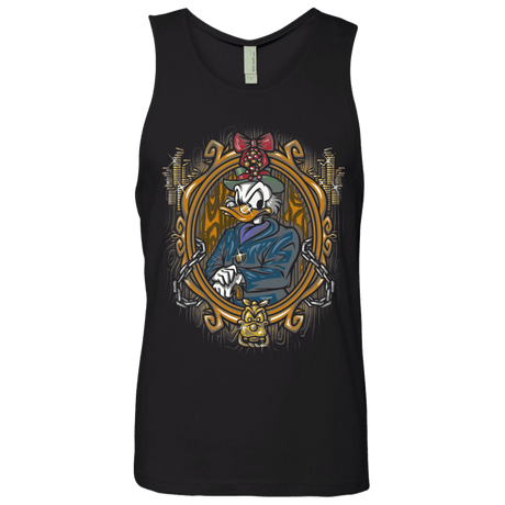 T-Shirts Black / Small Mickeys Christmas Carol Scrooge Men's Premium Tank Top