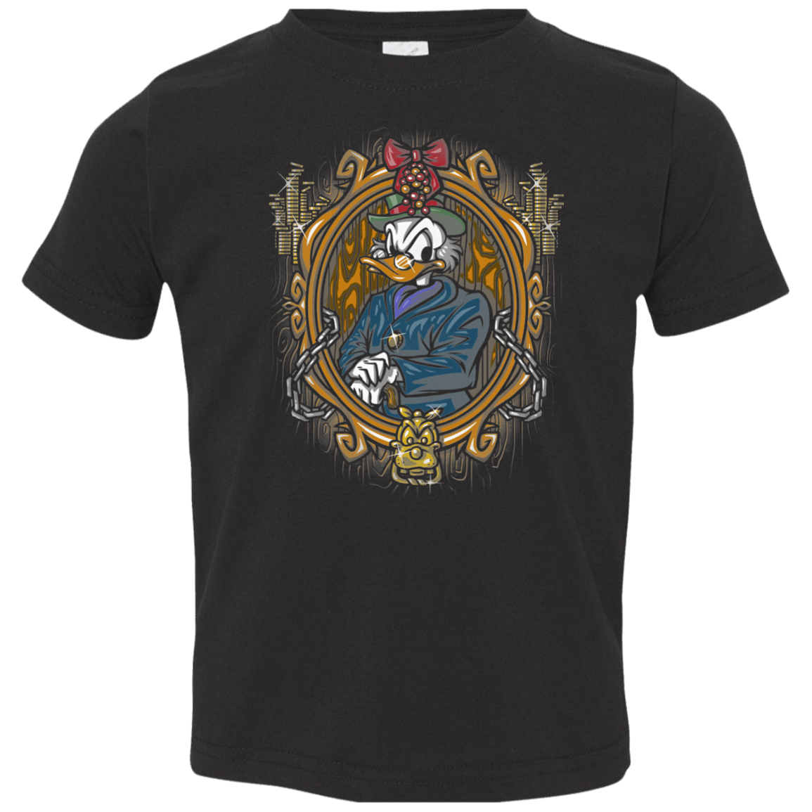 T-Shirts Black / 2T Mickeys Christmas Carol Scrooge Toddler Premium T-Shirt