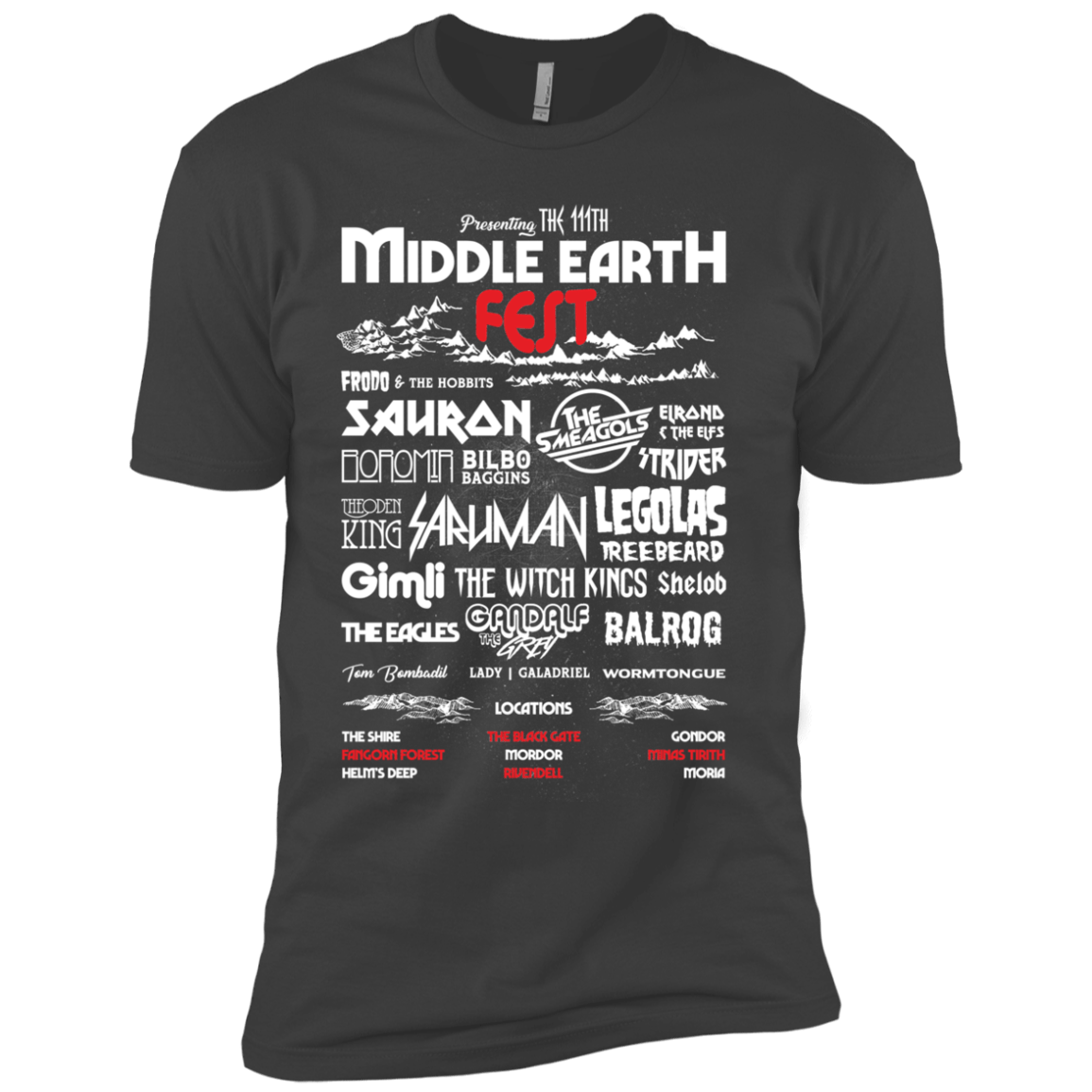 Middle Earth Fest Boys Premium T-Shirt