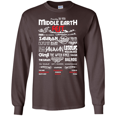 Middle Earth Fest Men's Long Sleeve T-Shirt