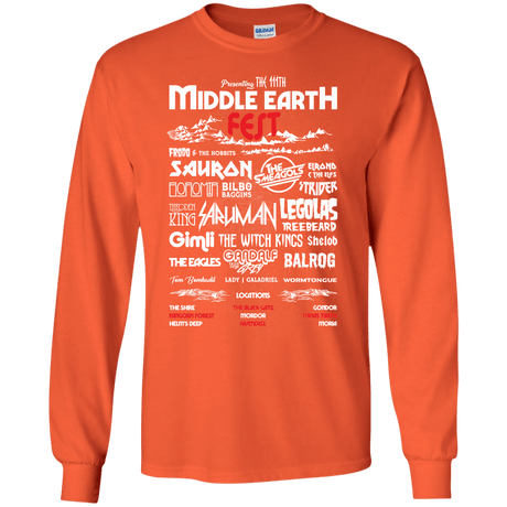 Middle Earth Fest Men's Long Sleeve T-Shirt