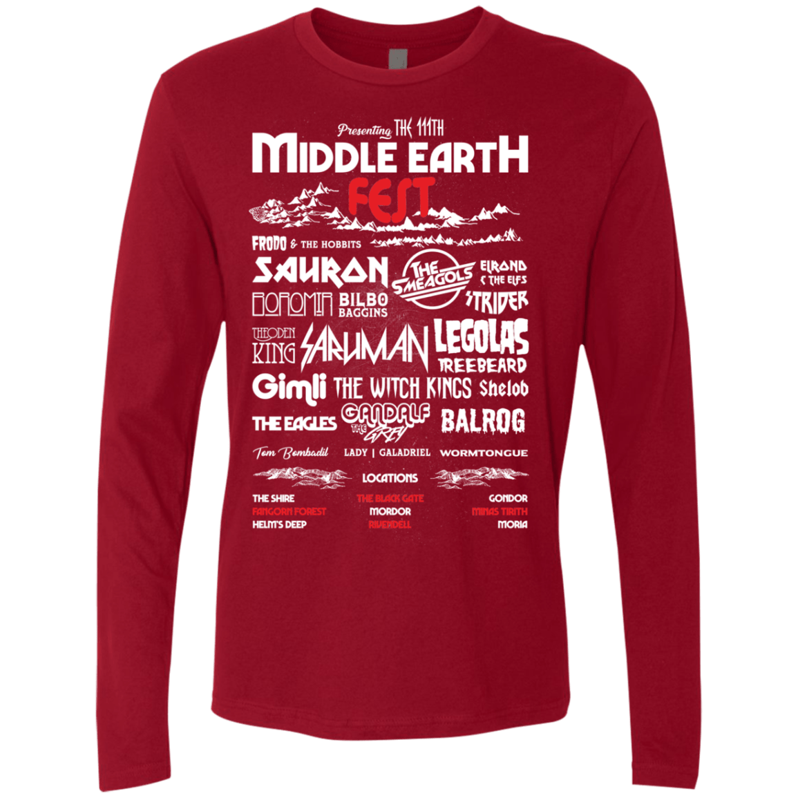 Middle Earth Fest Men's Premium Long Sleeve