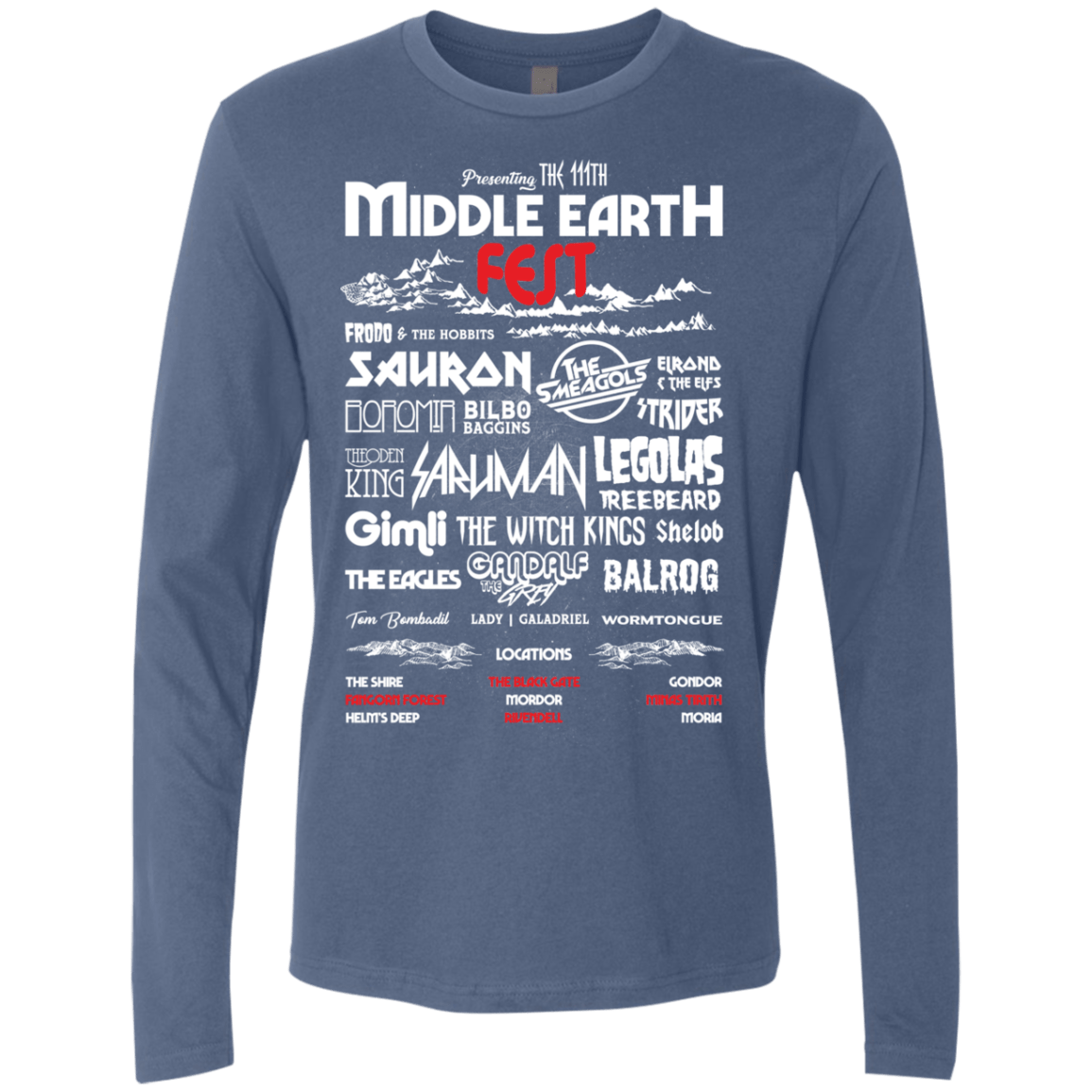 Middle Earth Fest Men's Premium Long Sleeve