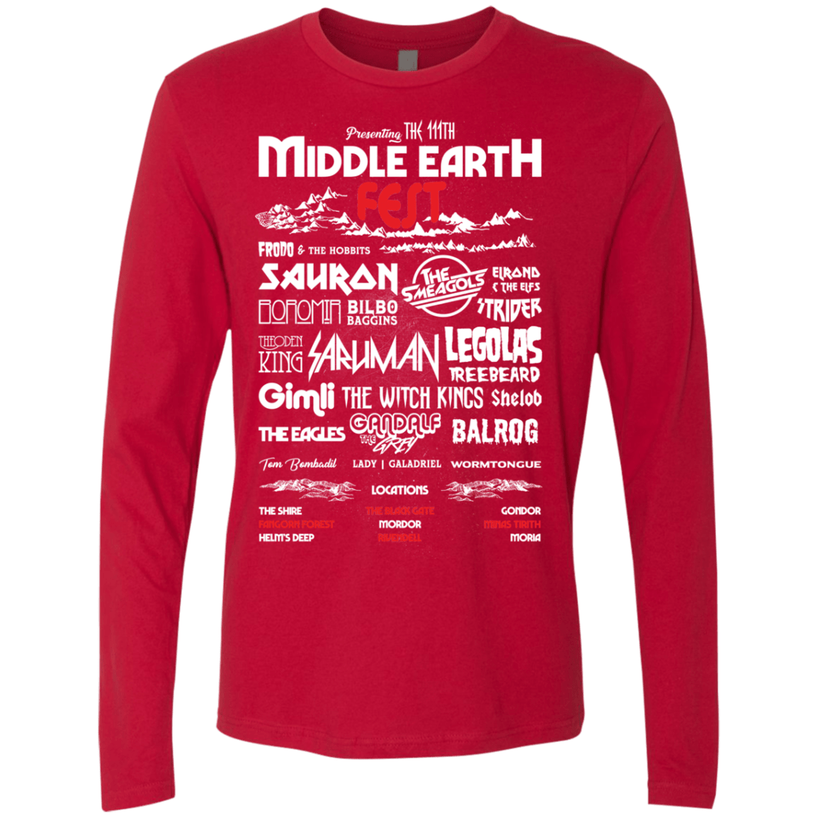 Middle Earth Fest Men's Premium Long Sleeve