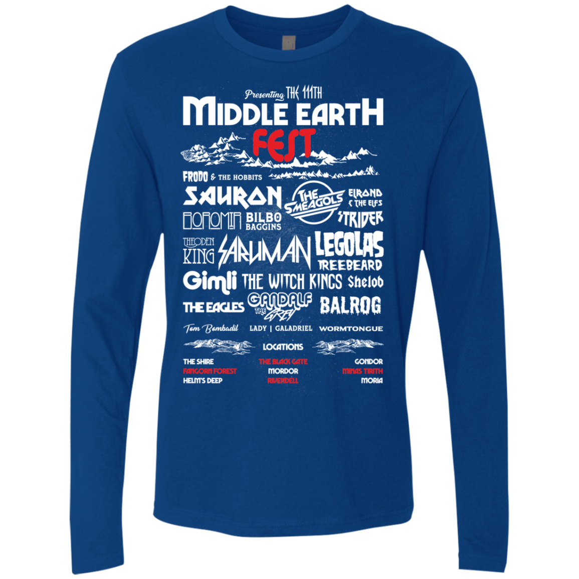 Middle Earth Fest Men's Premium Long Sleeve
