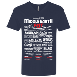 T-Shirts Midnight Navy / X-Small Middle Earth Fest Men's Premium V-Neck