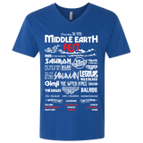 T-Shirts Royal / X-Small Middle Earth Fest Men's Premium V-Neck