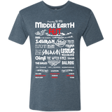 T-Shirts Indigo / S Middle Earth Fest Men's Triblend T-Shirt