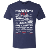 T-Shirts Vintage Navy / S Middle Earth Fest Men's Triblend T-Shirt