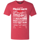 T-Shirts Vintage Red / S Middle Earth Fest Men's Triblend T-Shirt