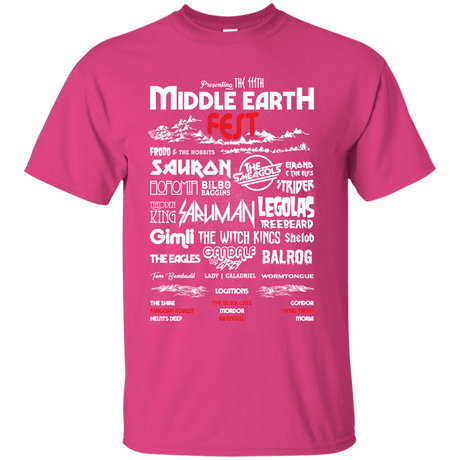 T-Shirts Heliconia / S Middle Earth Fest T-Shirt