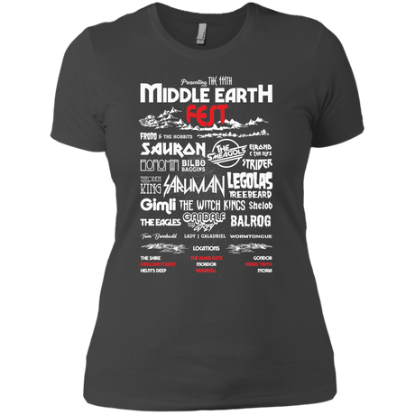T-Shirts Heavy Metal / X-Small Middle Earth Fest Women's Premium T-Shirt