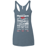 Middle Earth Fest Women's Triblend Racerback Tank
