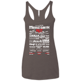 Middle Earth Fest Women's Triblend Racerback Tank