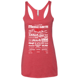 Middle Earth Fest Women's Triblend Racerback Tank