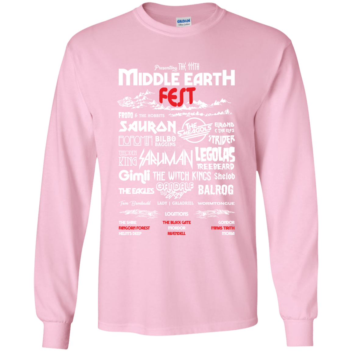 Middle Earth Fest Youth Long Sleeve T-Shirt