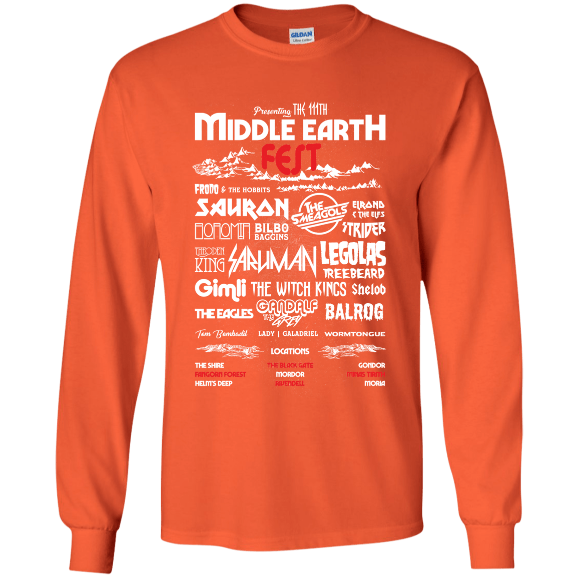 Middle Earth Fest Youth Long Sleeve T-Shirt