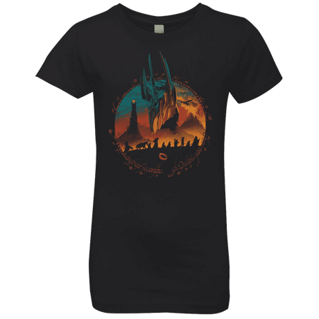 T-Shirts Black / YXS Middle Earth Quest Girls Premium T-Shirt
