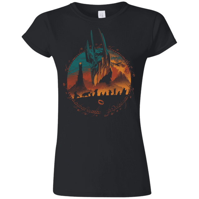 T-Shirts Black / S Middle Earth Quest Junior Slimmer-Fit T-Shirt