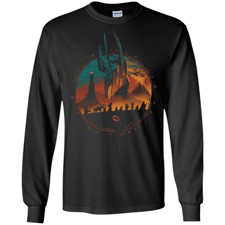 T-Shirts Black / S Middle Earth Quest Men's Long Sleeve T-Shirt