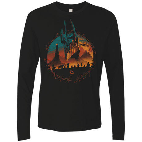 T-Shirts Black / S Middle Earth Quest Men's Premium Long Sleeve