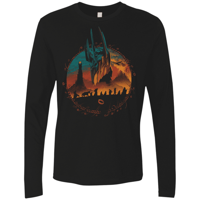 T-Shirts Black / S Middle Earth Quest Men's Premium Long Sleeve
