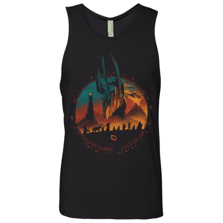 T-Shirts Black / S Middle Earth Quest Men's Premium Tank Top