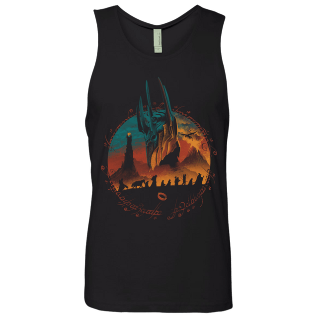 T-Shirts Black / S Middle Earth Quest Men's Premium Tank Top