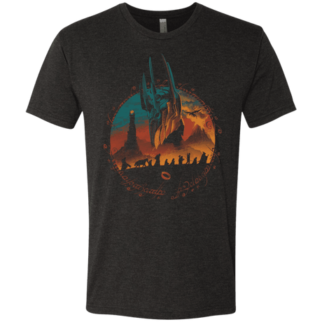 T-Shirts Vintage Black / S Middle Earth Quest Men's Triblend T-Shirt