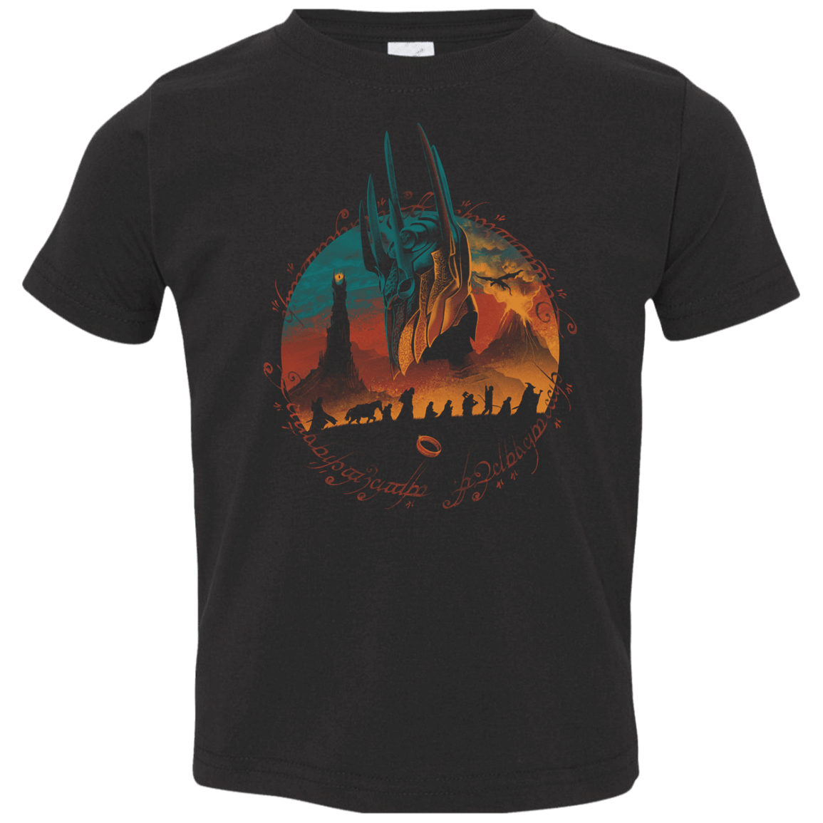 T-Shirts Black / 2T Middle Earth Quest Toddler Premium T-Shirt