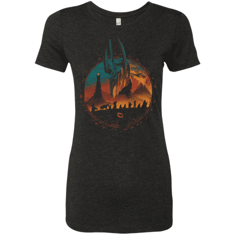 T-Shirts Vintage Black / S Middle Earth Quest Women's Triblend T-Shirt