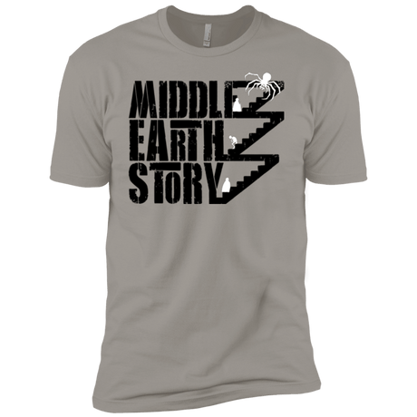 T-Shirts Light Grey / YXS Middle Earth Story Boys Premium T-Shirt