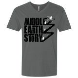 T-Shirts Heavy Metal / X-Small Middle Earth Story Men's Premium V-Neck