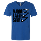 T-Shirts Royal / X-Small Middle Earth Story Men's Premium V-Neck