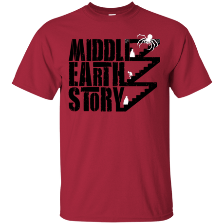 T-Shirts Cardinal / Small Middle Earth Story T-Shirt