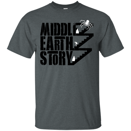 T-Shirts Dark Heather / Small Middle Earth Story T-Shirt