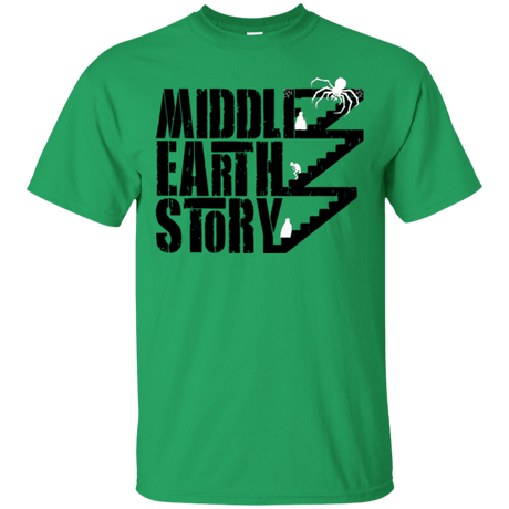 T-Shirts Irish Green / Small Middle Earth Story T-Shirt