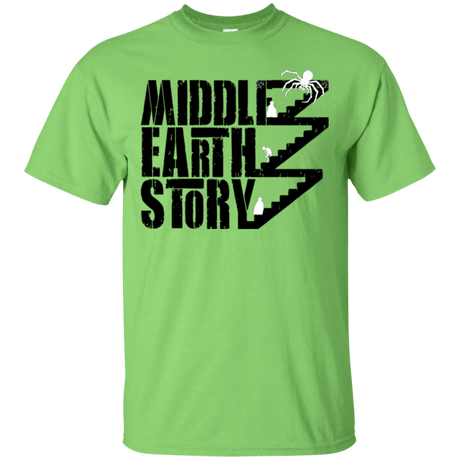 T-Shirts Lime / Small Middle Earth Story T-Shirt